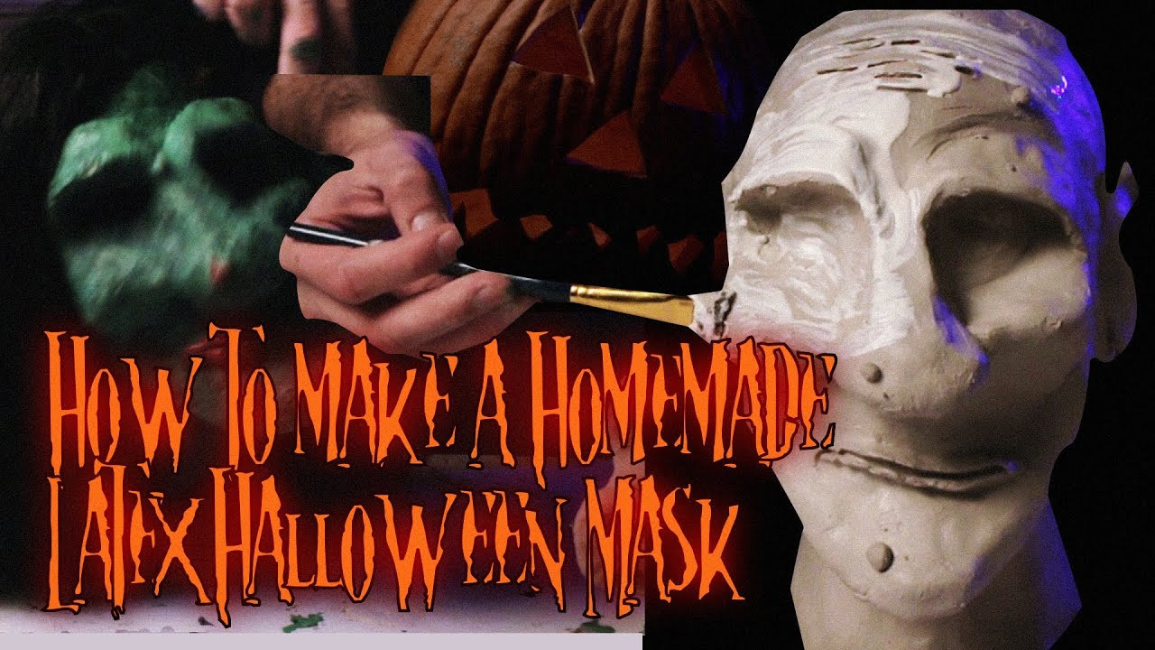 DIY Latex Mask
 How Bizarre "How to Make A Homemade Latex Halloween Mask