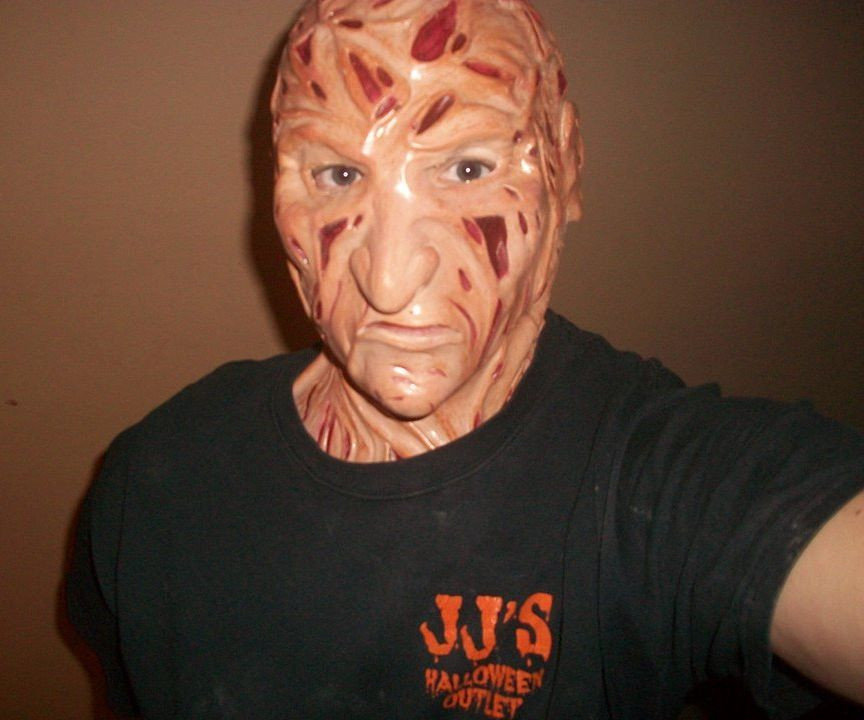 DIY Latex Mask
 Handmade Freddy Krueger Latex Costume Mask