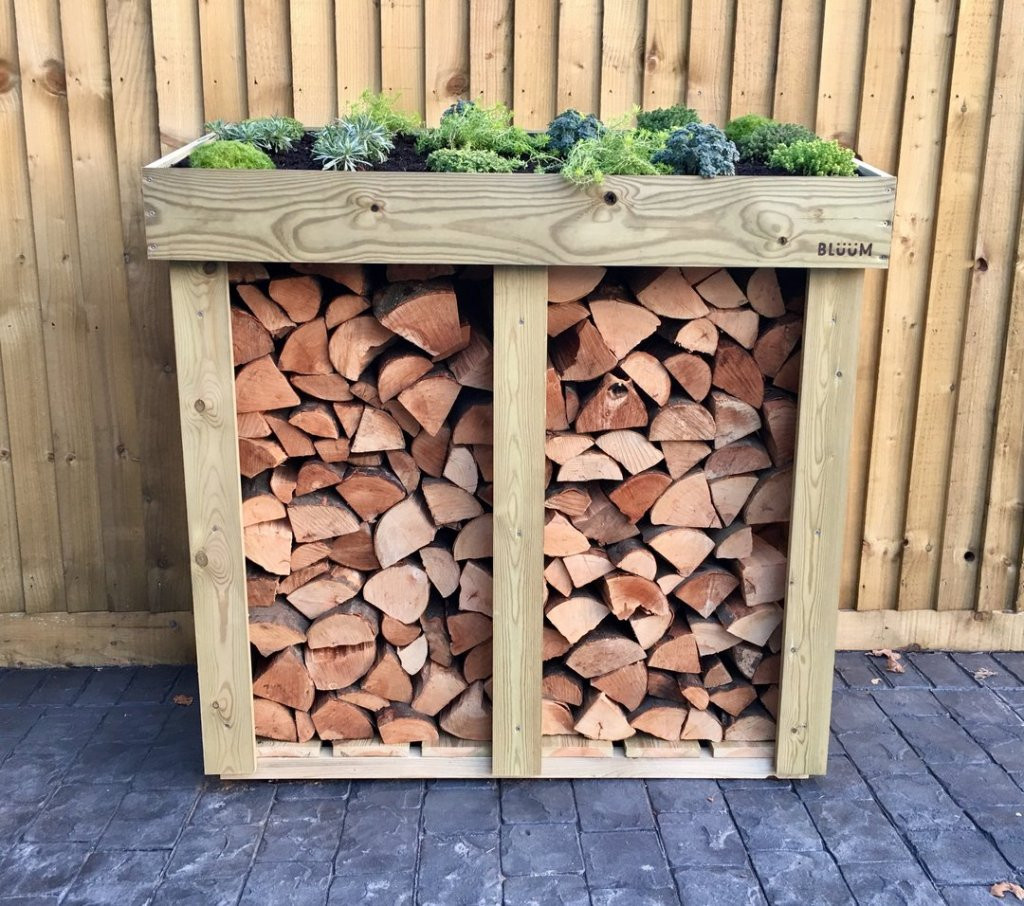 DIY Log Rack
 DIY Outdoor Firewood Storage Rack Ideas for a deck