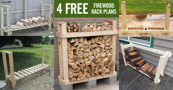 DIY Log Rack
 42 Simple DIY Firewood Rack Plans Ideas and Designs