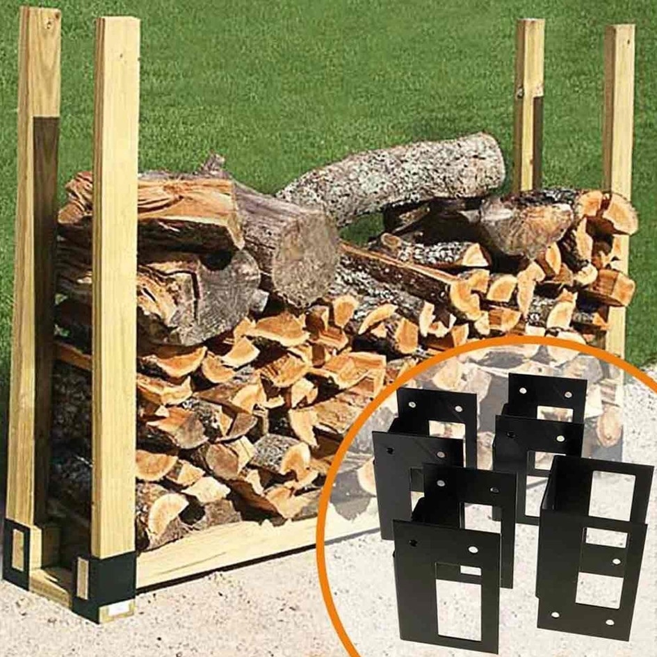 DIY Log Rack
 Create your own Cost Effective DIY Firewood Rack with