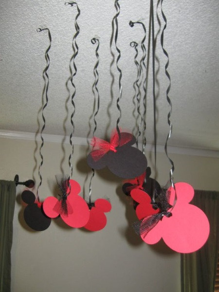 DIY Mickey Mouse Decorations
 58 Mickey Mouse Birthday Party Ideas 2016 Pink Lover