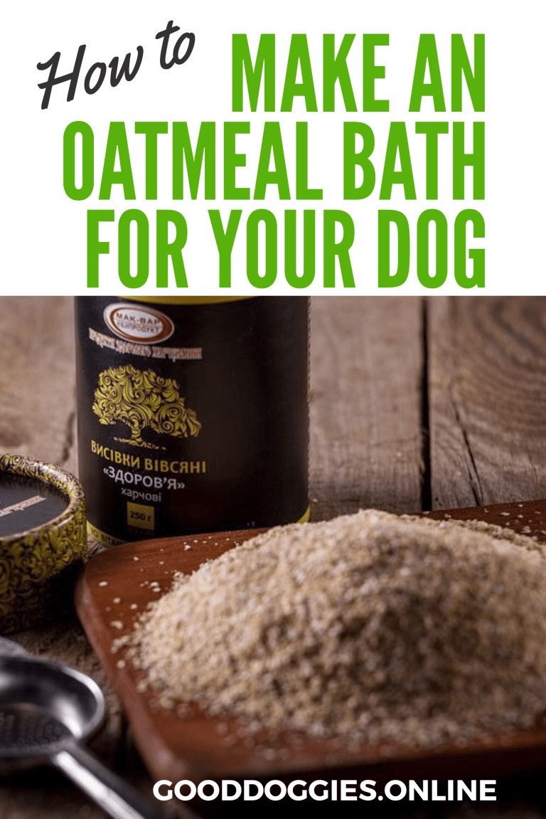 DIY Oatmeal Bath For Dogs
 How And Why You Make an Oatmeal Bath For Dogs
