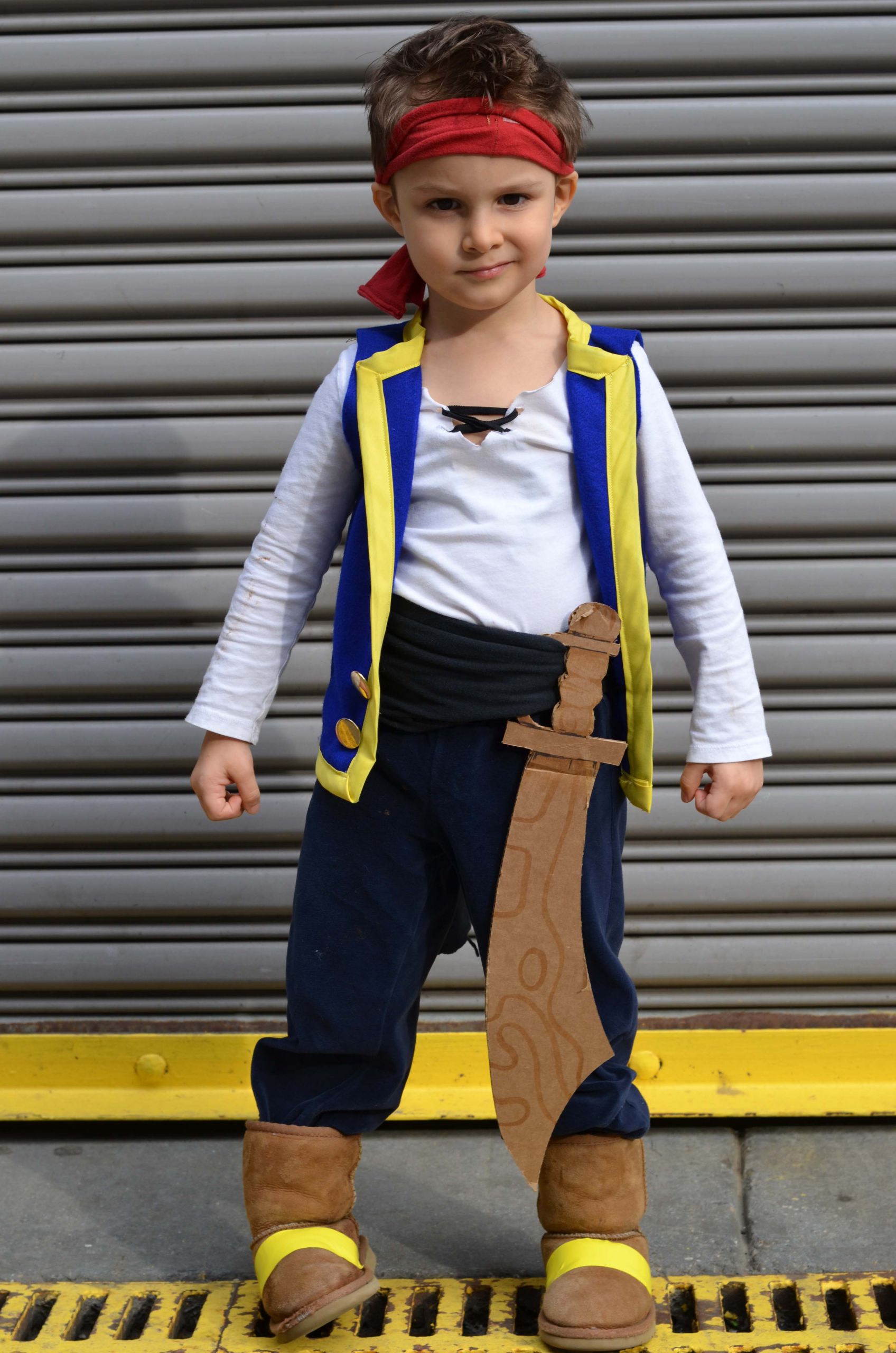 DIY Pirate Costume Kids
 DIY Halloween Costumes for Kids