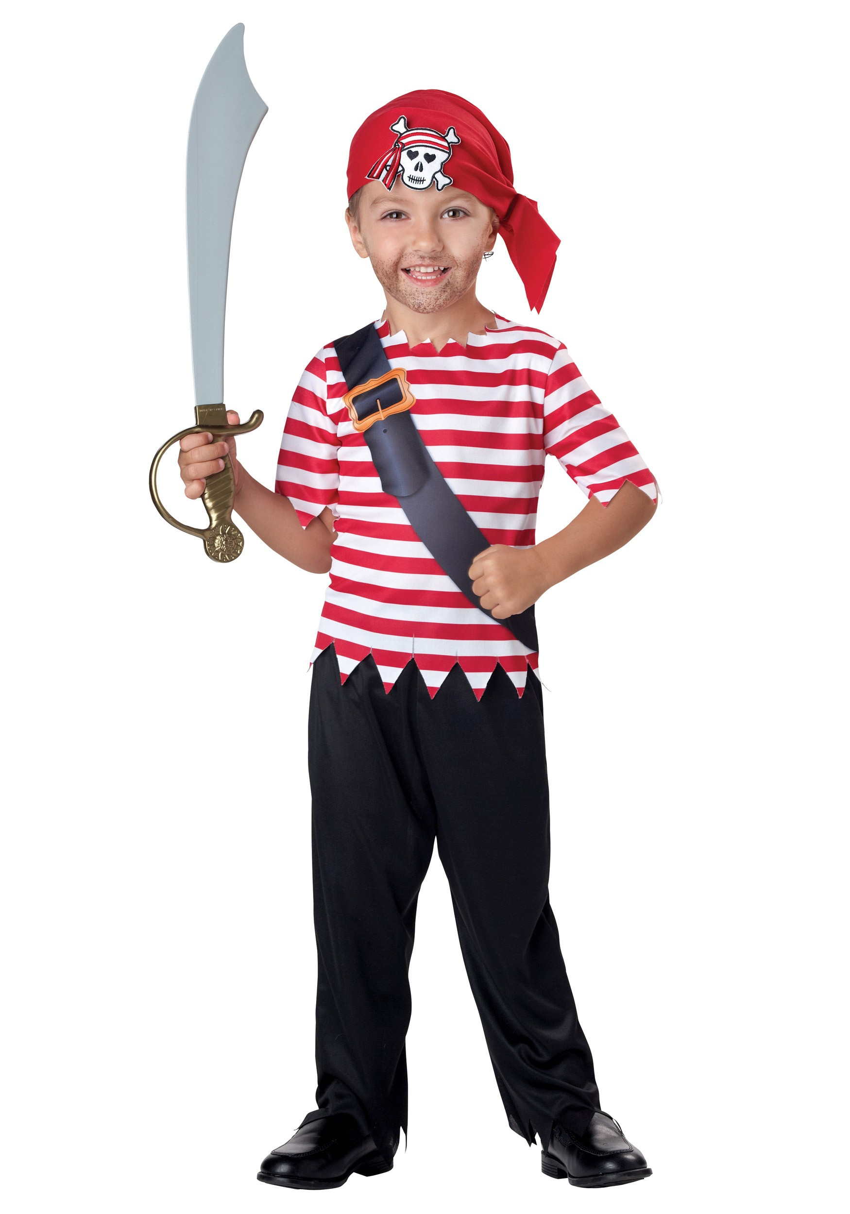 DIY Pirate Costume Kids
 Toddler Pirate Costume