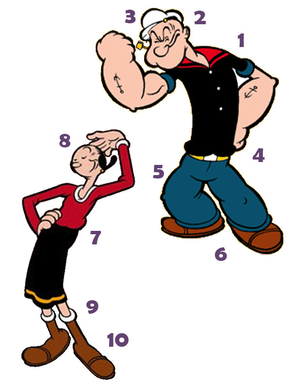 DIY Popeye And Olive Oyl Costume
 Popeye and Olive Oyl Costumes A DIY Guide Cosplay Savvy