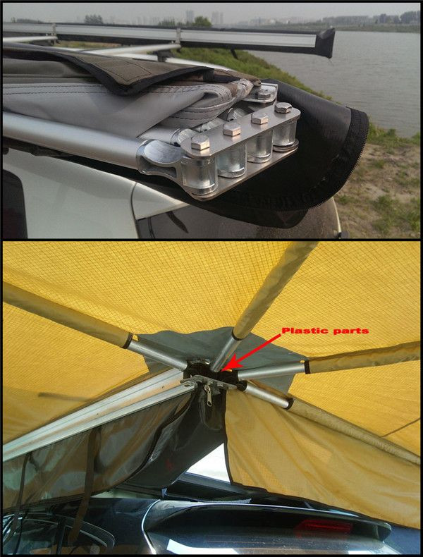 DIY Roof Rack Awning
 Diy roof top tent diy awning off road car roof awning
