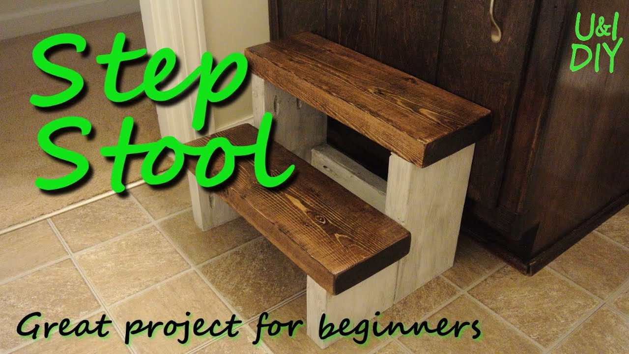 DIY Step Stool For Toddler
 Step stool DIY tutorial
