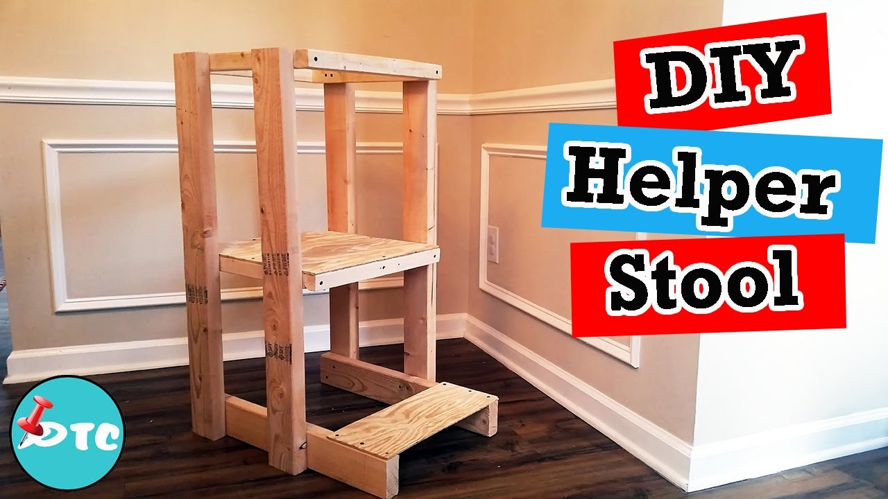 DIY Step Stool For Toddler
 DIY Toddler Helper Stool