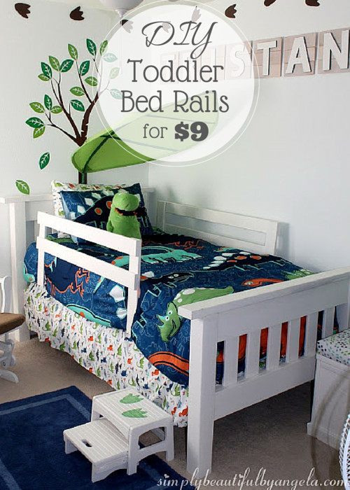 DIY Toddler Bed Rail
 DIY Toddler Bed Rails