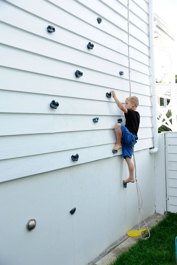 DIY Toddler Climbing Wall
 10 Amazing DIY Outdoor Projects for Kids Reliable Remodeler
