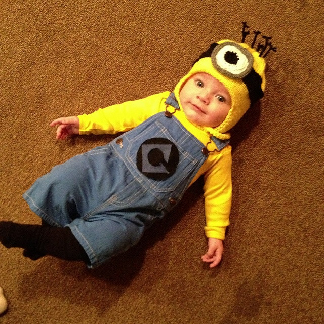 DIY Toddler Minion Costume
 Halloween Costume Ideas for Kids I Unique Halloween