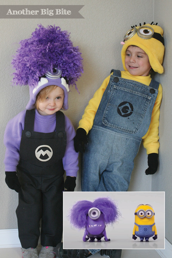 DIY Toddler Minion Costume
 despicable me lucy costume
