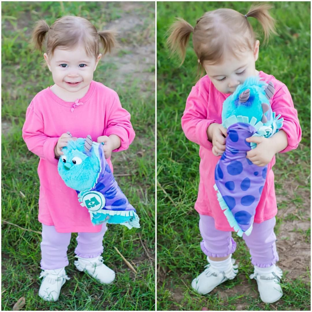 DIY Toddler Monster Costume
 Easy Halloween costumes for toddlers Boo from Monsters