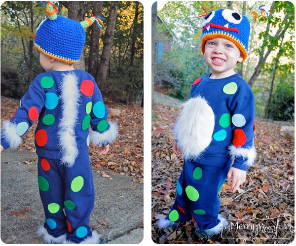 DIY Toddler Monster Costume
 25 Cute Halloween Costume Ideas For Kids