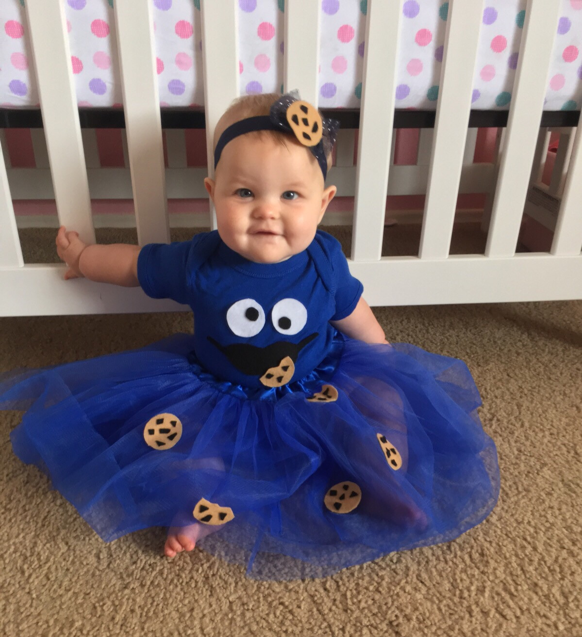 DIY Toddler Monster Costume
 DIY Cookie Monster costume baby & toddler no sewing