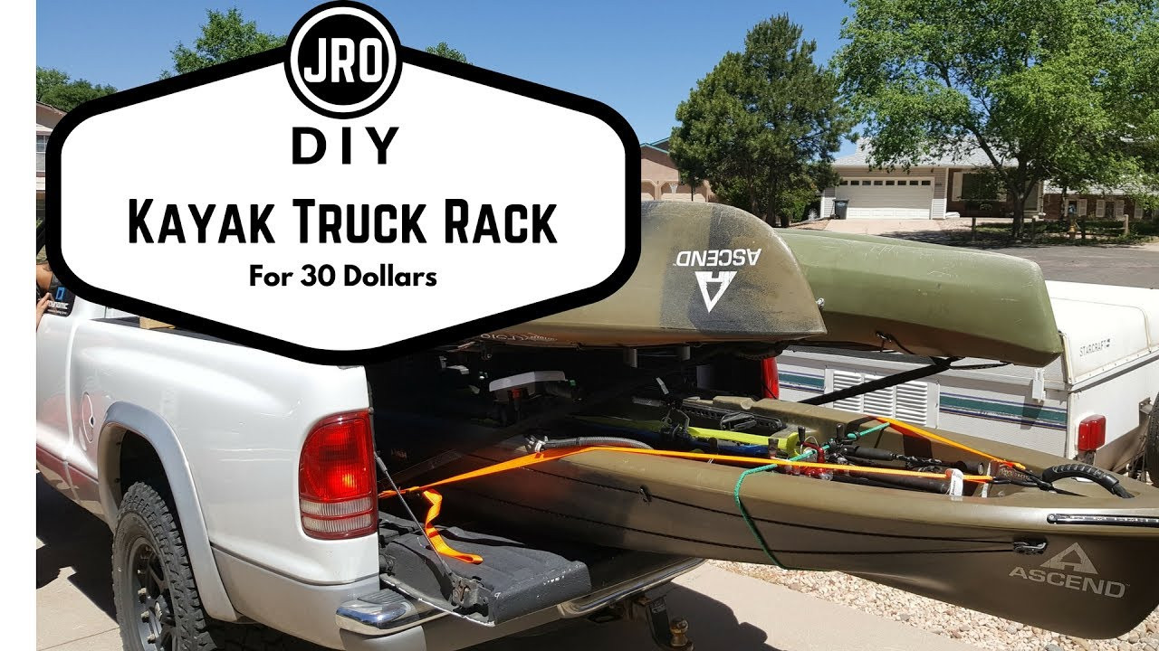 DIY Truck Canoe Rack
 DIY Kayak Fishing Truck Rack