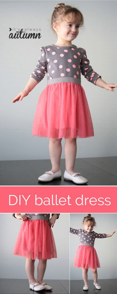 DIY Tulle Toddler Dress
 Craftionary