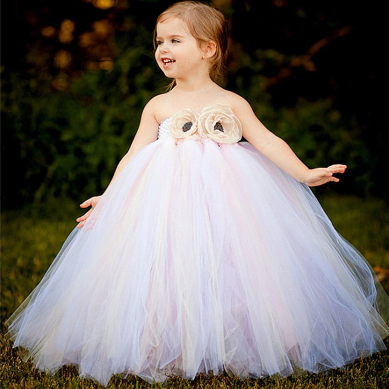 DIY Tulle Toddler Dress
 Aliexpress Buy White Vintage Handmade Tulle Flower