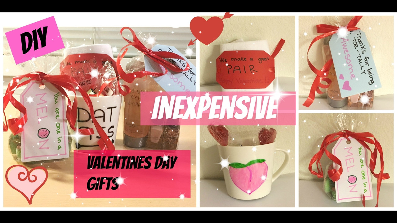 DIY Valentines Gifts For Friends
 DIY inexpensive Valentines day ts to boyfriend