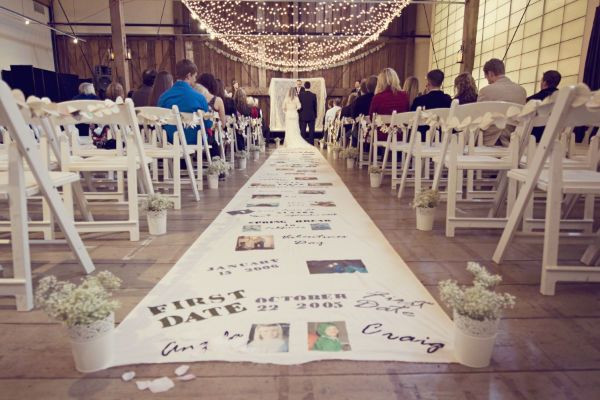 DIY Wedding Aisle Runners
 Five Favorite DIY Ideas for your Handmade Wedding