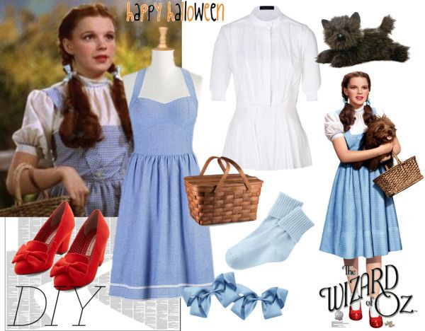 Dorothy Wizard Of Oz Costume DIY
 30 Last Minute Halloween Costume Ideas Using a Blue Dress