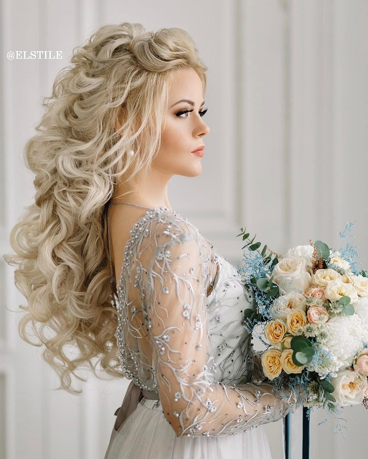 Down Hairstyles For Brides
 18 beautiful wedding hairstyles down for brides and