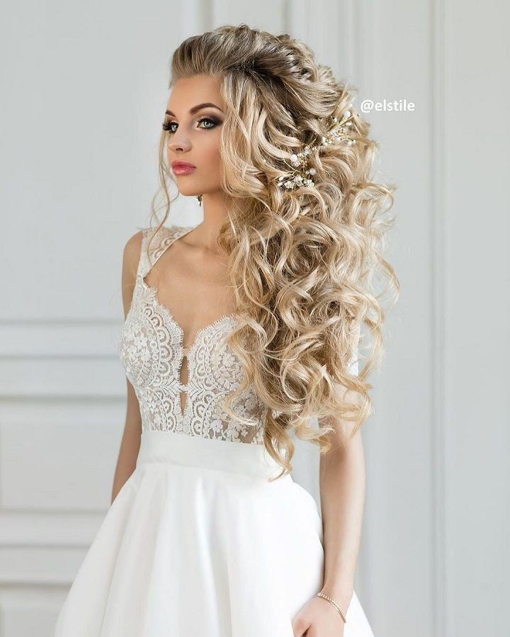 Down Hairstyles For Brides
 Beautiful wedding hairstyles down for brides and bridesmaids