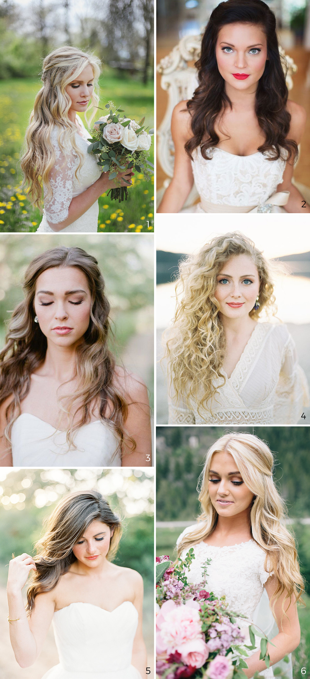 Down Hairstyles For Brides
 Wedding Hairstyles 5 Unavoidable Trends