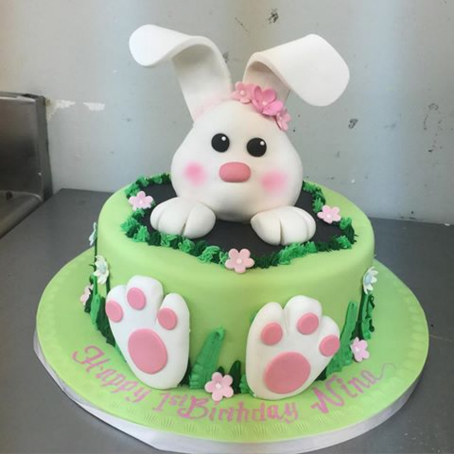 Easter Birthday Cakes
 Need Advice Bunny Cake Topper CakeCentral