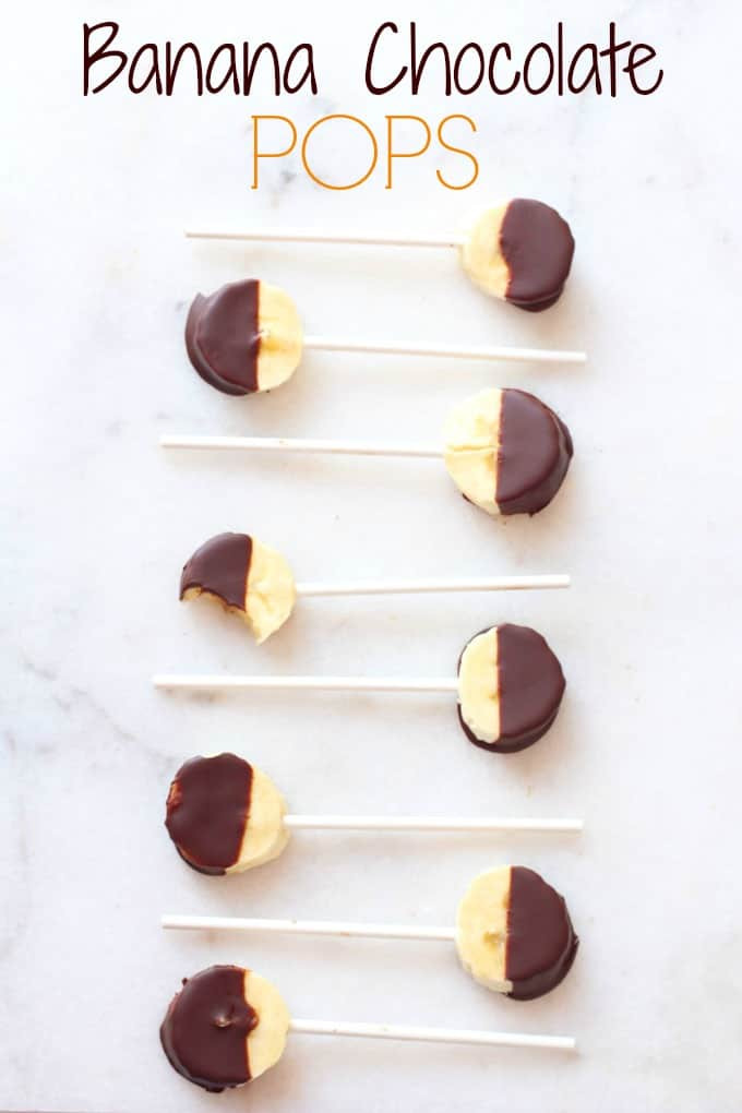 Easy Candy Recipes For Kids To Make
 Banana Chocolate Pops My Fussy Eater
