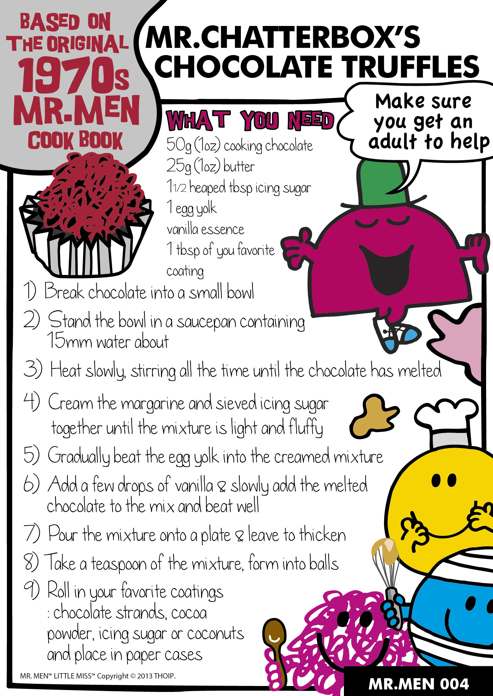 Easy Candy Recipes For Kids To Make
 Mr Men Themed Baking Ideas In The Playroom