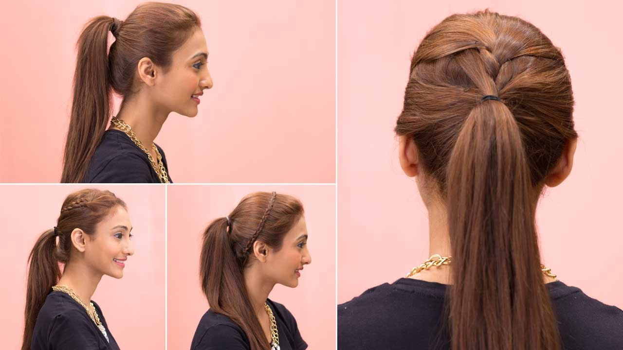 Easy Hairstyles At Home
 4 Easy Ponytail Hairstyles