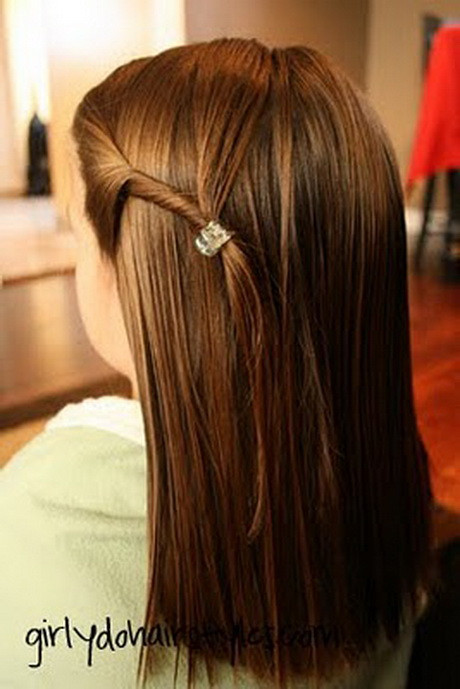 Easy Hairstyles That Kids Can Do
 Hairstyles kids can do themselves