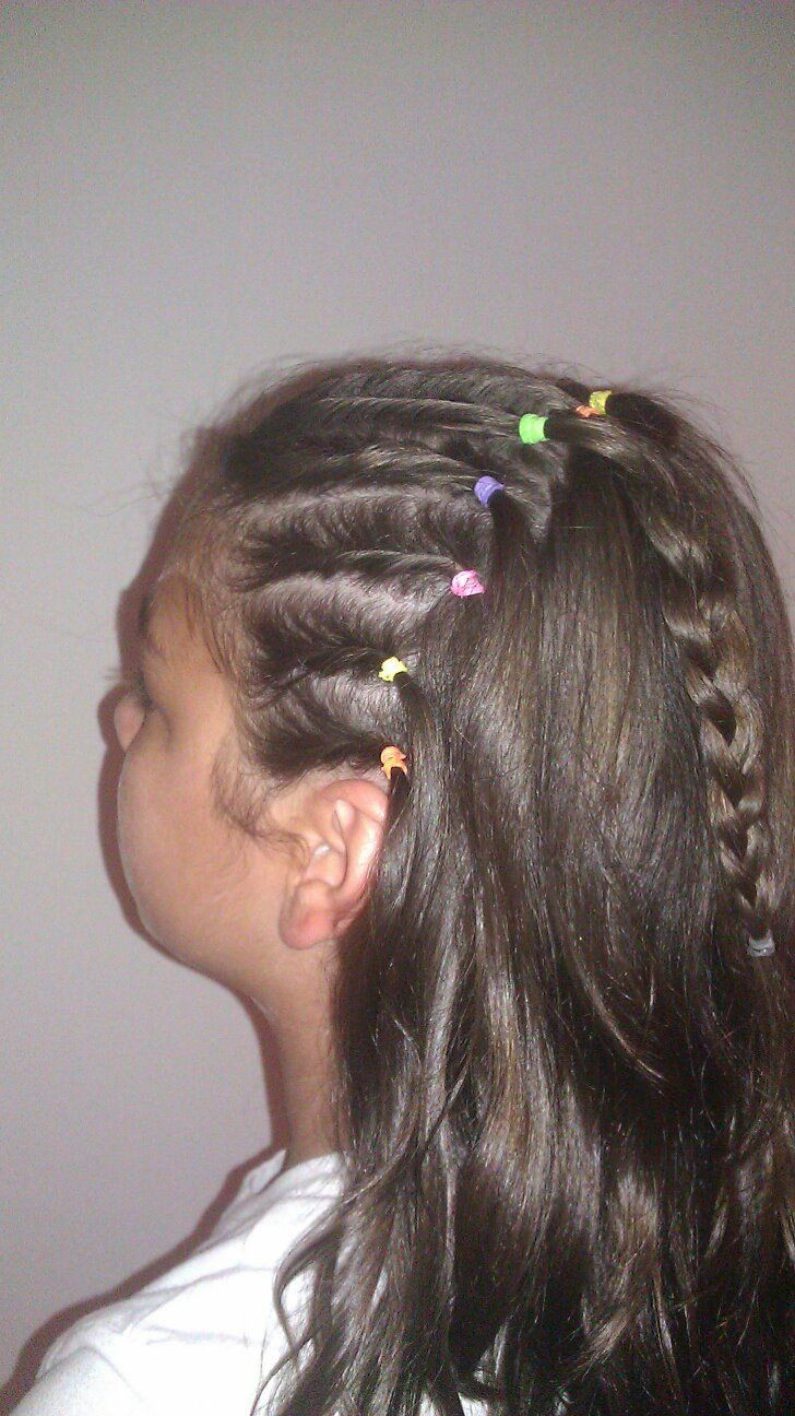 Easy Hairstyles That Kids Can Do
 Easy Up do for kids can be a confortable solution for the