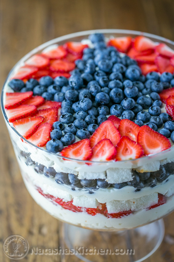 Easy July 4 Desserts
 20 red white and blue desserts for the Fourth of July