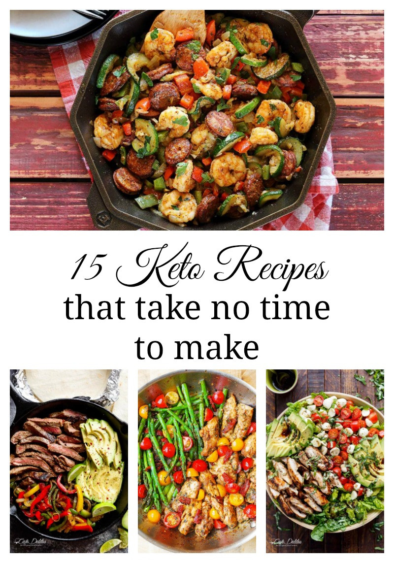 Easy Keto Diet Recipes
 15 Keto Recipes That Are Quick & Easy To Make A Fit Mom