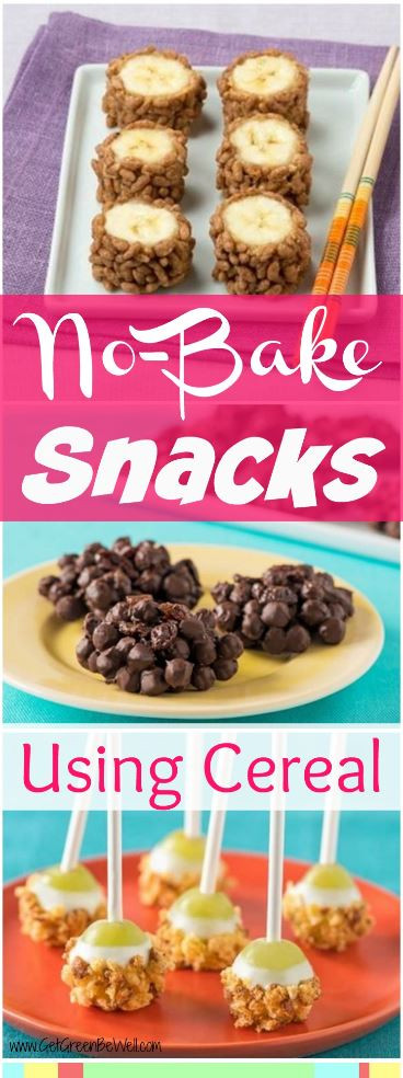 Easy Recipes For Kids
 Fun and Easy No Bake Snack Recipes For Kids Get Green Be