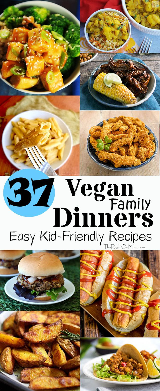 Easy Vegan Dinner Recipes Kid Friendly
 37 Vegan Family Dinners Easy Kid Friendly Recipes