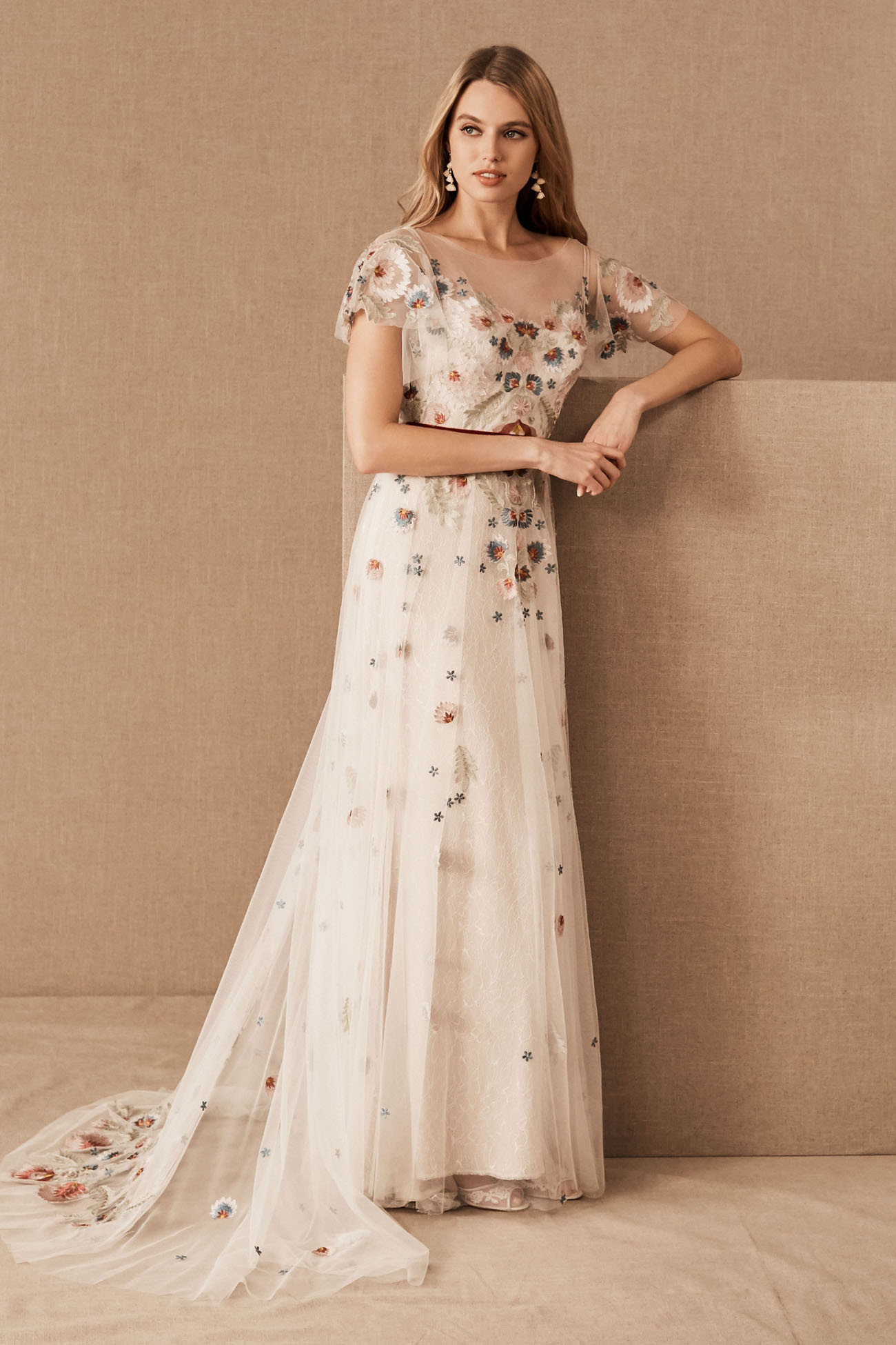 Embroidered Wedding Dress
 Trending Now The Embroidered Wedding Dress These
