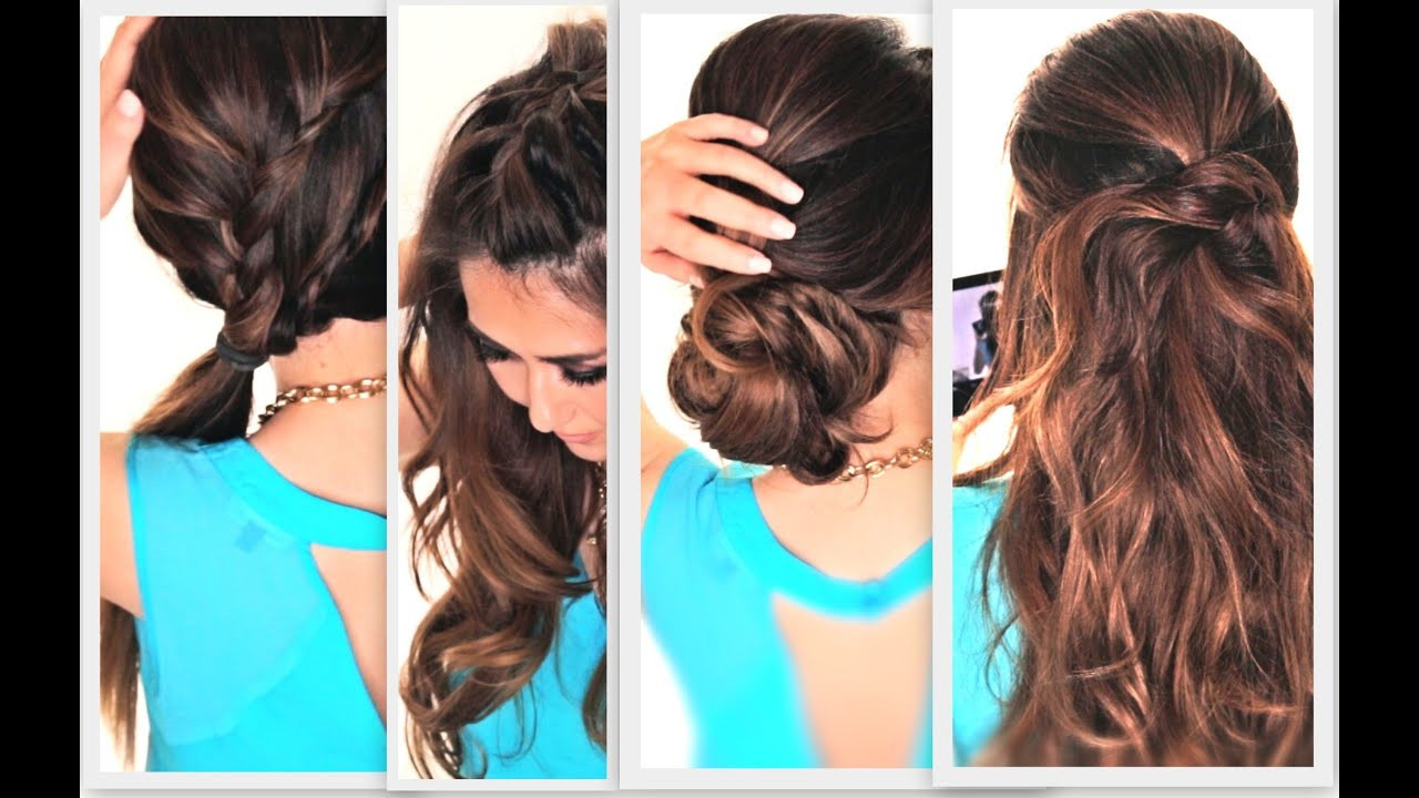 Everyday Hairstyles For Long Hair
 6 EASY LAZY HAIRSTYLES
