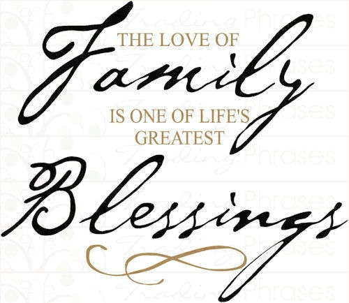 Family Blessings Quotes
 Family Blessings Quotes QuotesGram