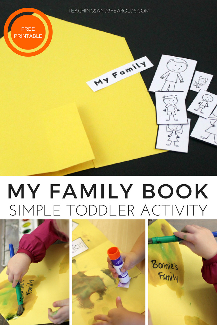 Family Themed Crafts For Toddlers
 How to Create a Simple Family Theme Book