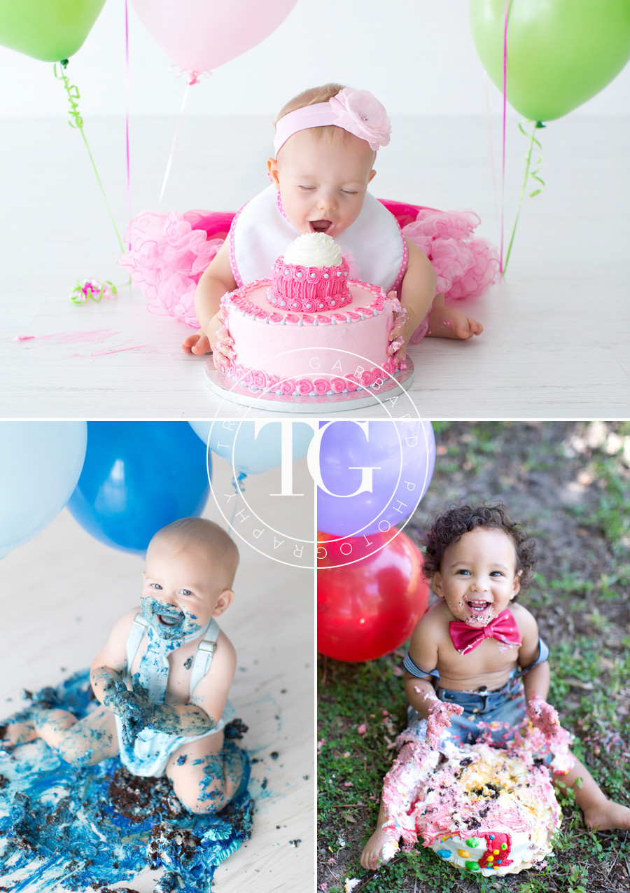 First Birthday Cake Smash
 First Birthday Cake Smash Sessions in Tampa