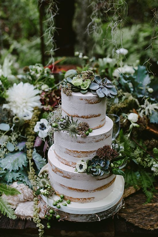 Forest Themed Wedding
 An Elegant Enchanted Forest Wedding Theme Palette