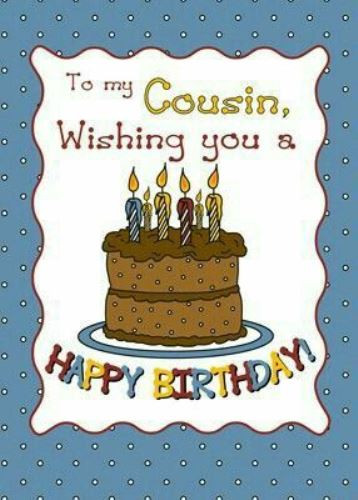 Funny Cousin Birthday Quotes
 happy birthday cousin brother