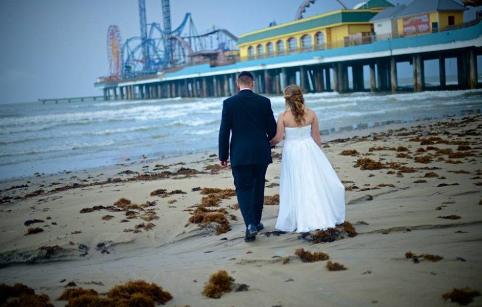 Galveston Beach Weddings
 Galveston Beach Weddings With images
