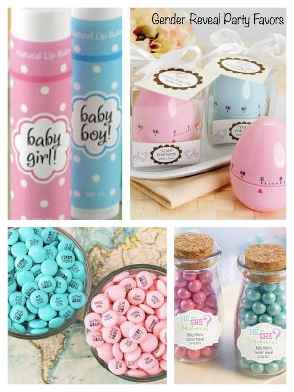 Gender Reveal Party Favor Ideas
 10 Baby Gender Reveal Party Ideas