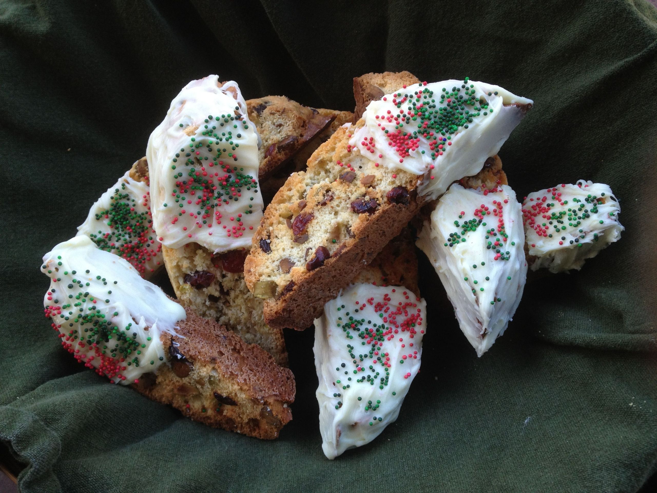 Giada Holiday Biscotti
 These are Giada s Holiday Biscotti they were so freakin
