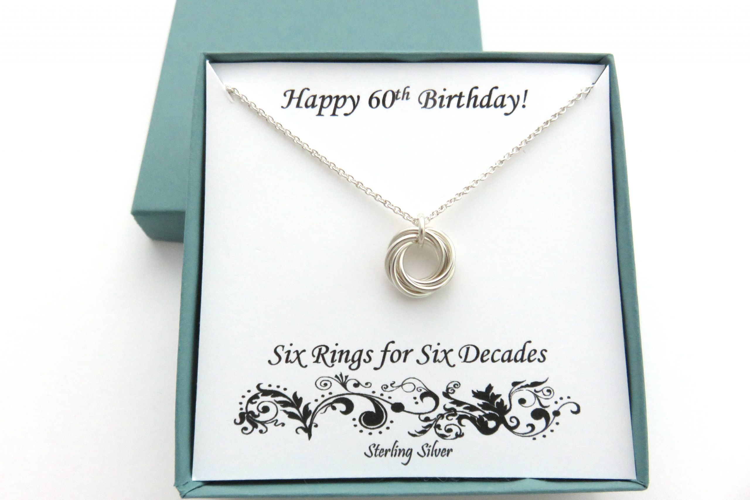 Gift For 60th Birthday
 60th Birthday Gifts for Women 60th Birthday Sterling